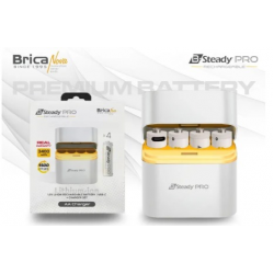 Battery Brica B-Steady Pro Rechargeable AA X4 + Dock 